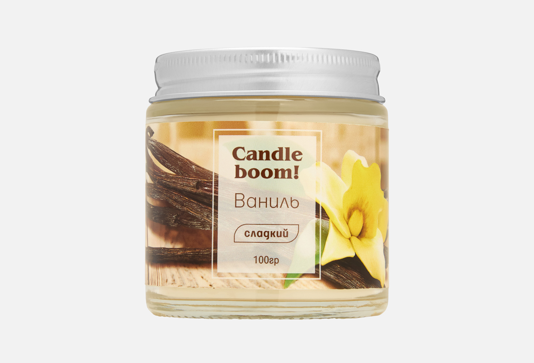 

Ароматическая свеча OXYGEN HOME, Ваниль 100 г