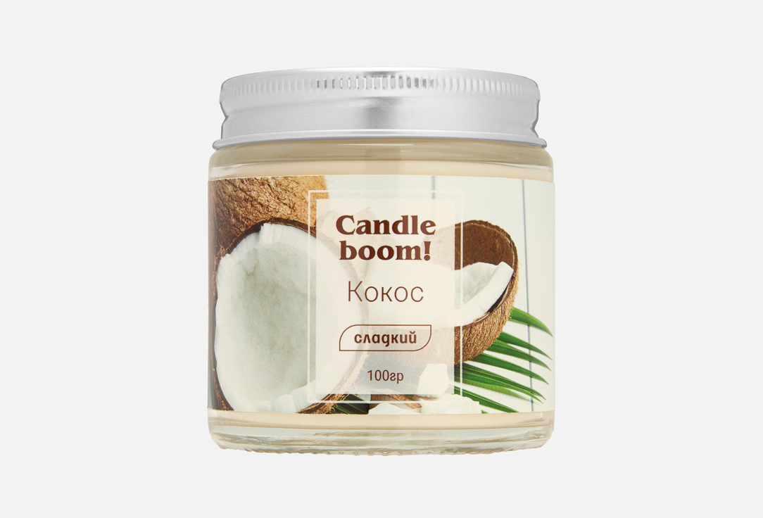 

Ароматическая свеча OXYGEN HOME, Кокос 100 г
