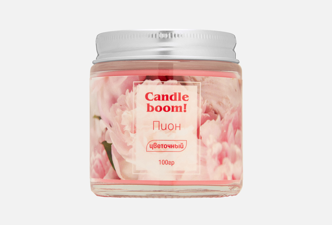 

Ароматическая свеча OXYGEN HOME, Пион 100 г