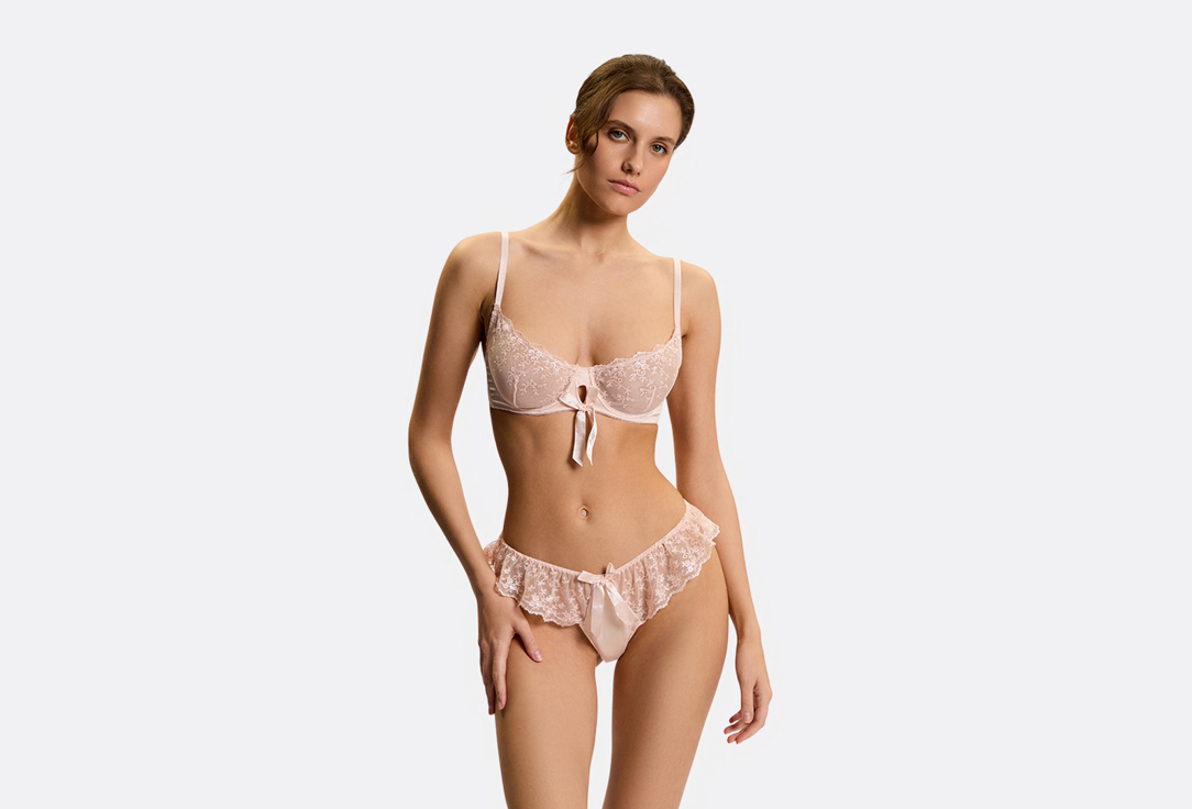 Изображение товара Женский бюстгальтер Isalina светло-бежевый от Infinity Lingerie с поддержкой косточек