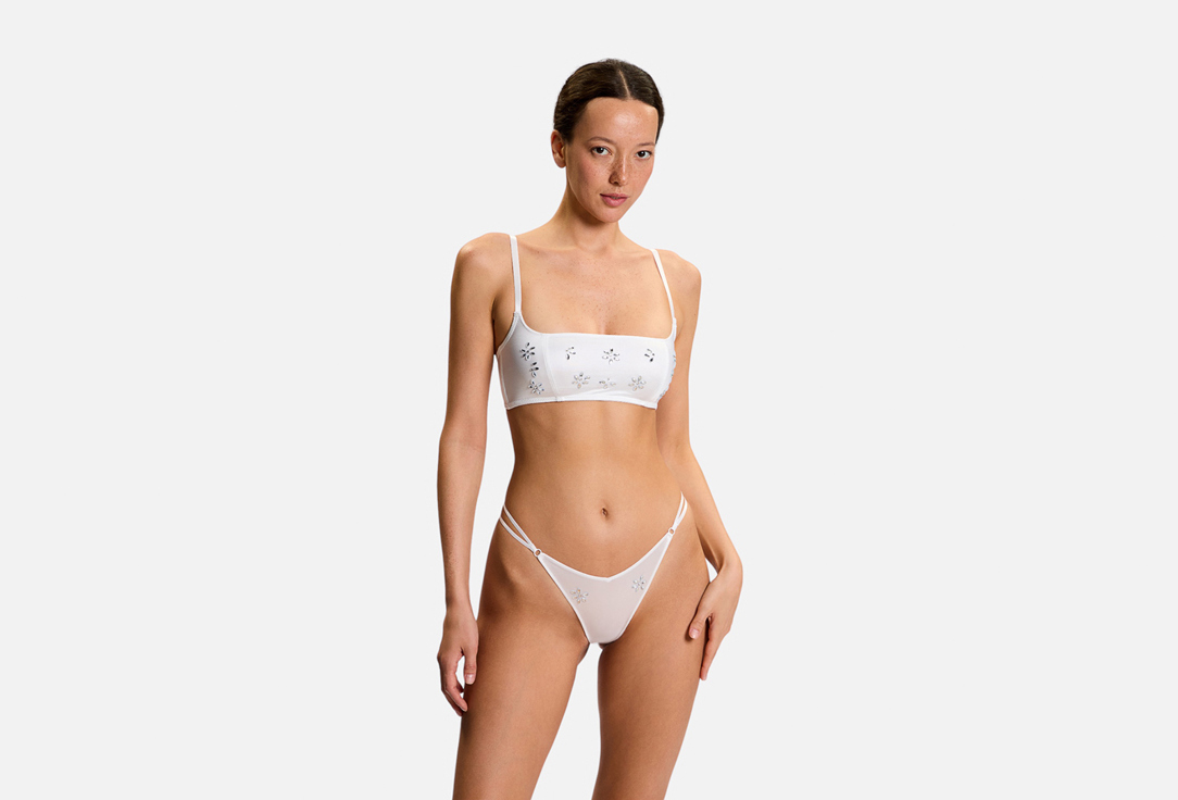 Бюстгальтер-бралетт INFINITY LINGERIE Miuccia белый L мл