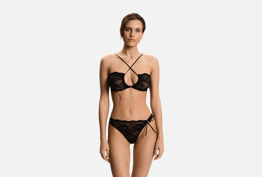 Изображение товара Женский кружевной бюстгальтер-бралетт Infinity Lingerie Eleonora черный