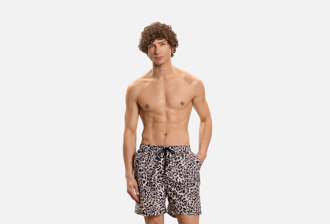 Изображение товара Мужские купальные шорты Markus леопардовые Infinity Lingerie для плавания