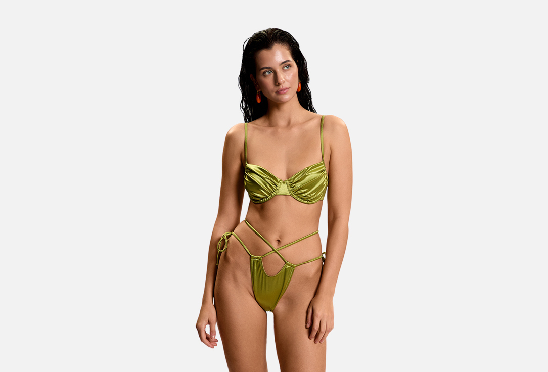 Изображение товара Плавки стринги-бразильяно Infinity Lingerie Ofelia хаки