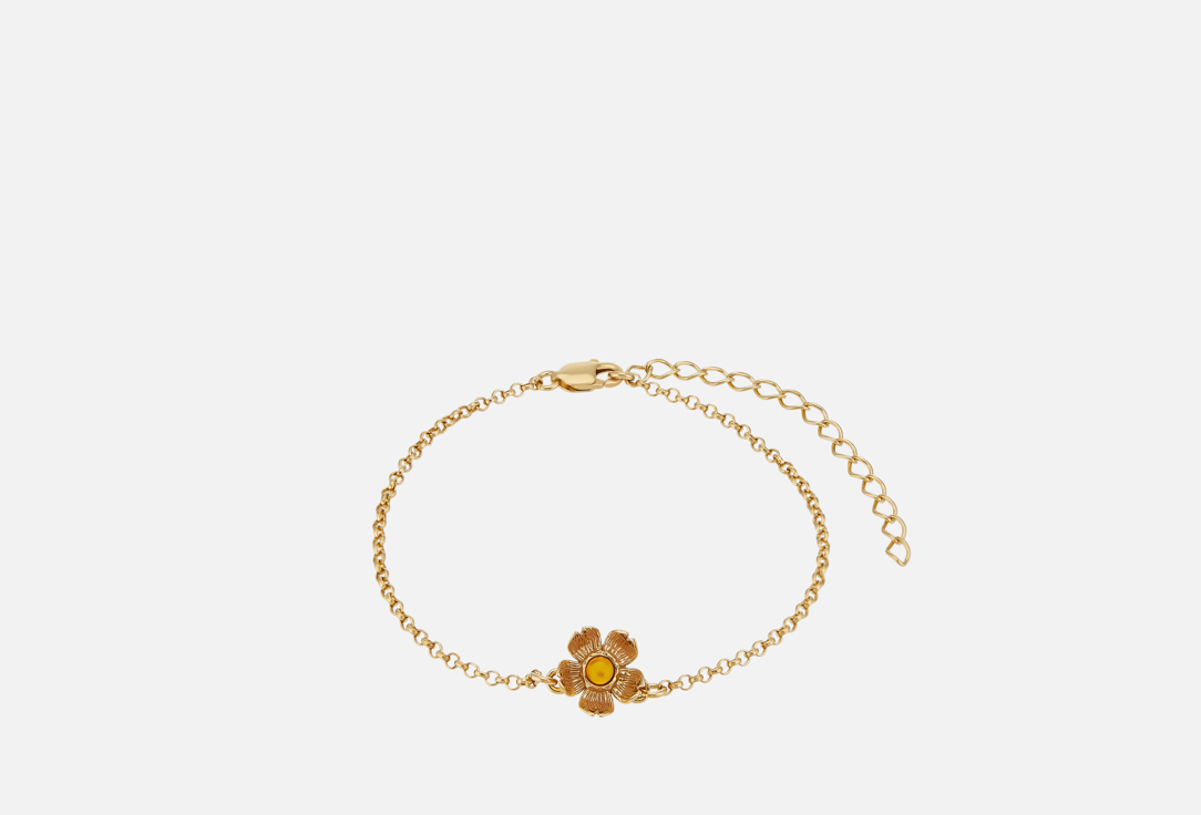 Изображение товара браслет Серебряный Sun Stone Silver amber bracelet