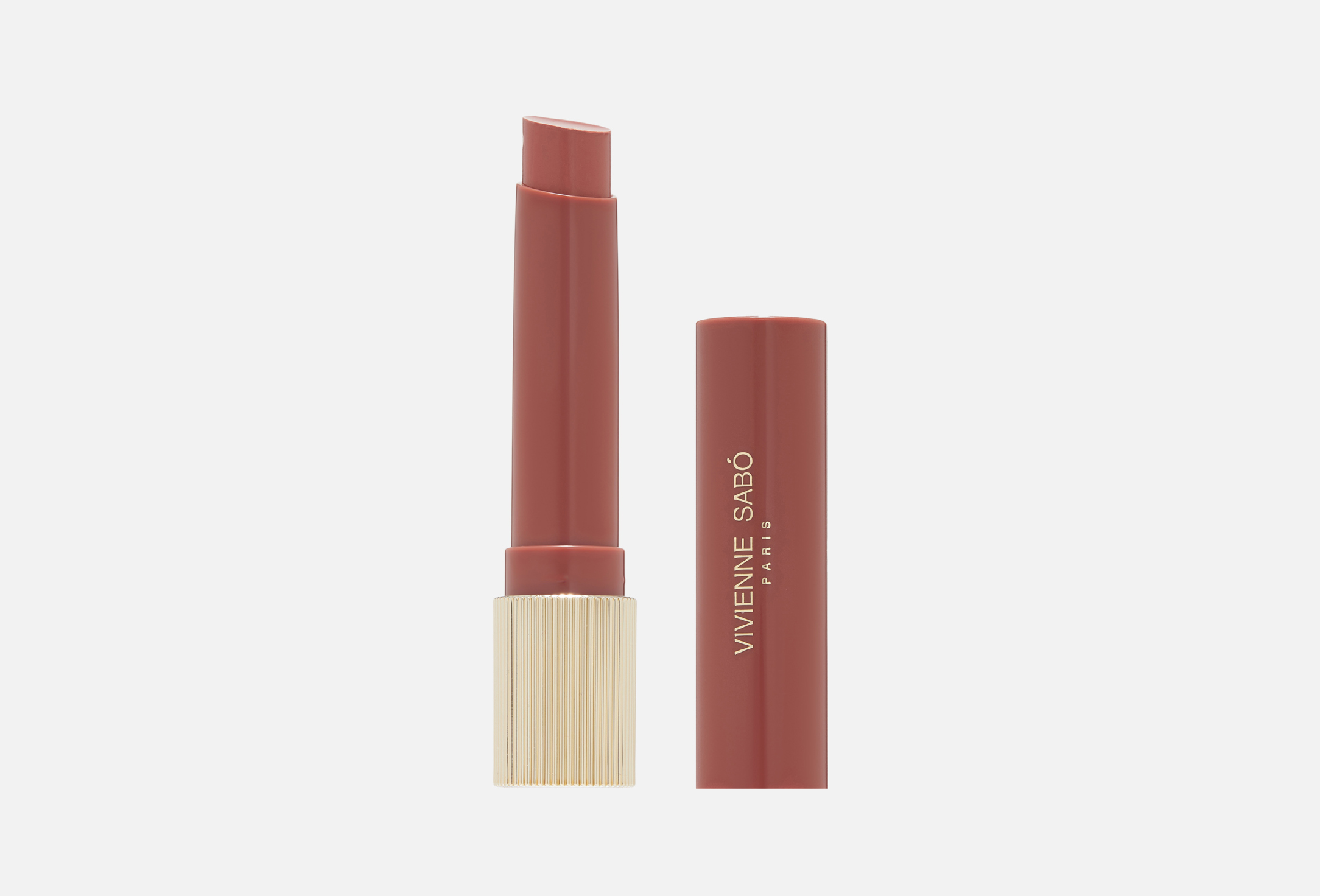 VIVIENNE SABO Помада-бальзам для губ Glossy lip balm lala laque 04, Коралловый 2.5 г — купить, цена в Москве