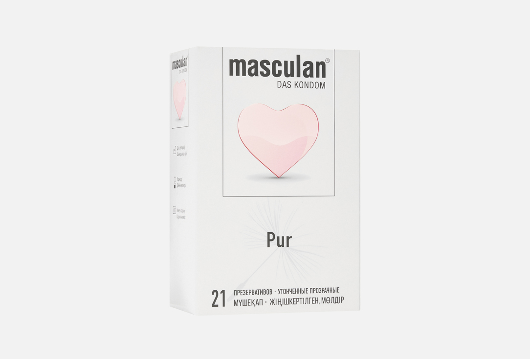 Изображение товара презервативы Masculan Pur
