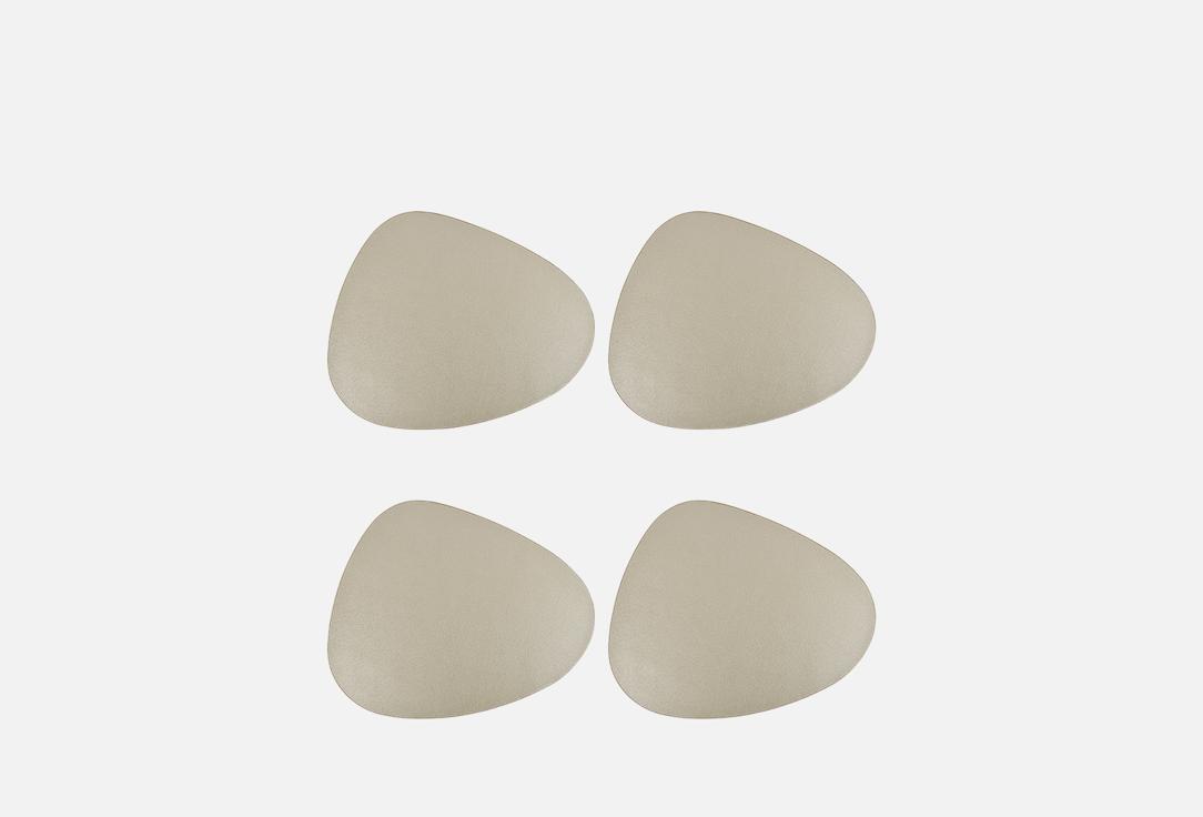 

Набор салфеток сервировочных NOUVELLE HOME, Бронза, Экокожа, бронза, 45*37 см 4 шт