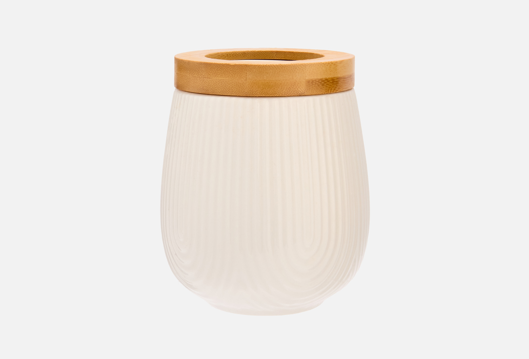 

Подставка для кухонных принадлежностей NOUVELLE HOME, Белый, Naturel, 10х10х12,5см 1 шт