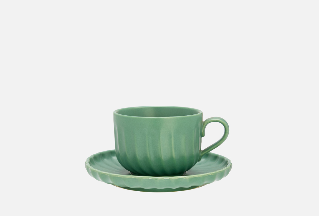 

Чайная пара NOUVELLE HOME, Зеленый, Fresh Taste. Dark green 1 пар