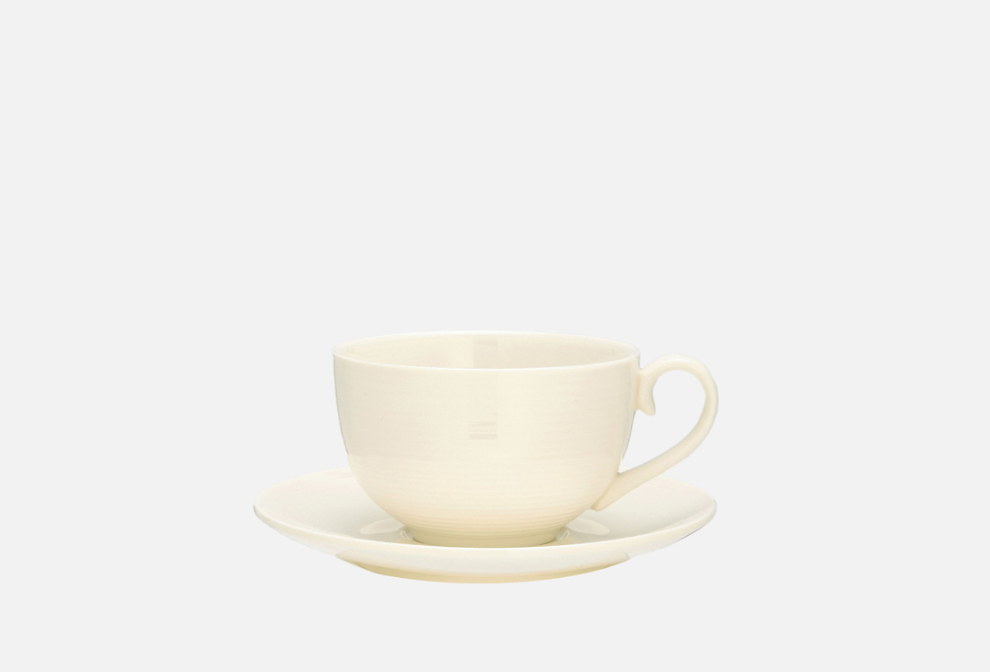 Изображение товара Чашка с блюдцем Nouvelle Home Маршмеллоу