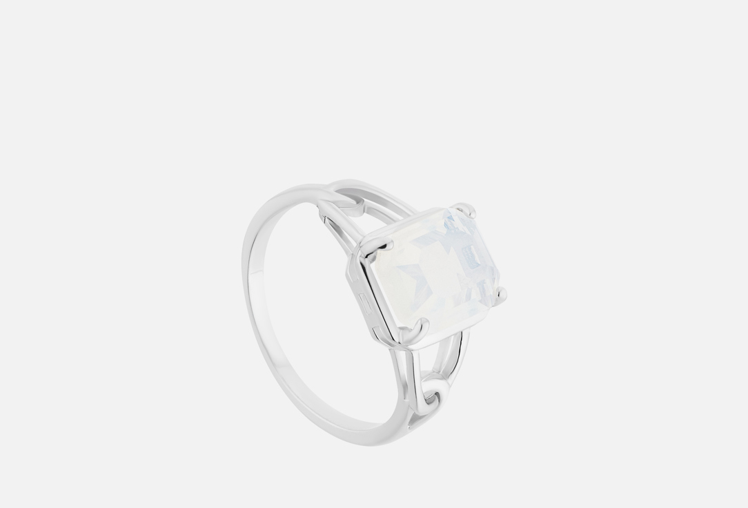 Изображение товара Кольцо серебряное Tosya с лунным камнем для женщин