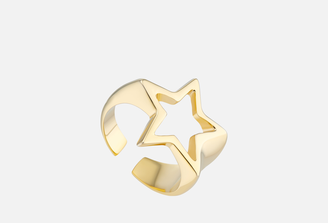 Изображение товара Кольцо серебряное LOVEMIRRO Star Lady golden