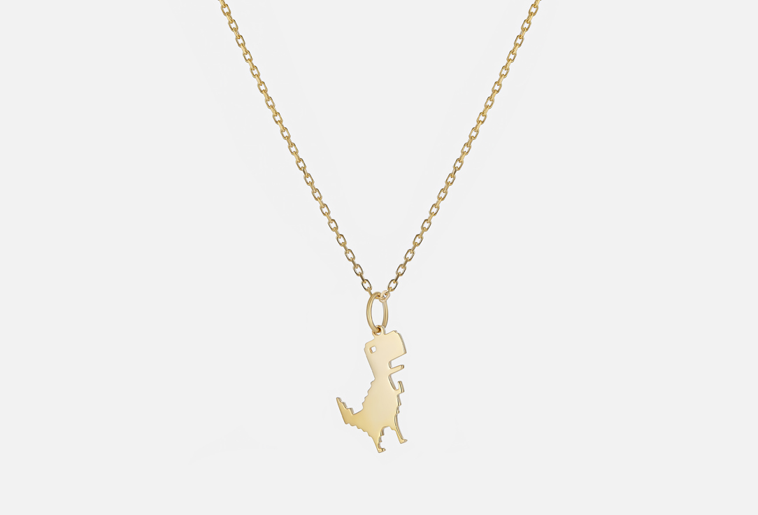 Колье серебряное LOVEMIRRO Saimon golden 1 шт