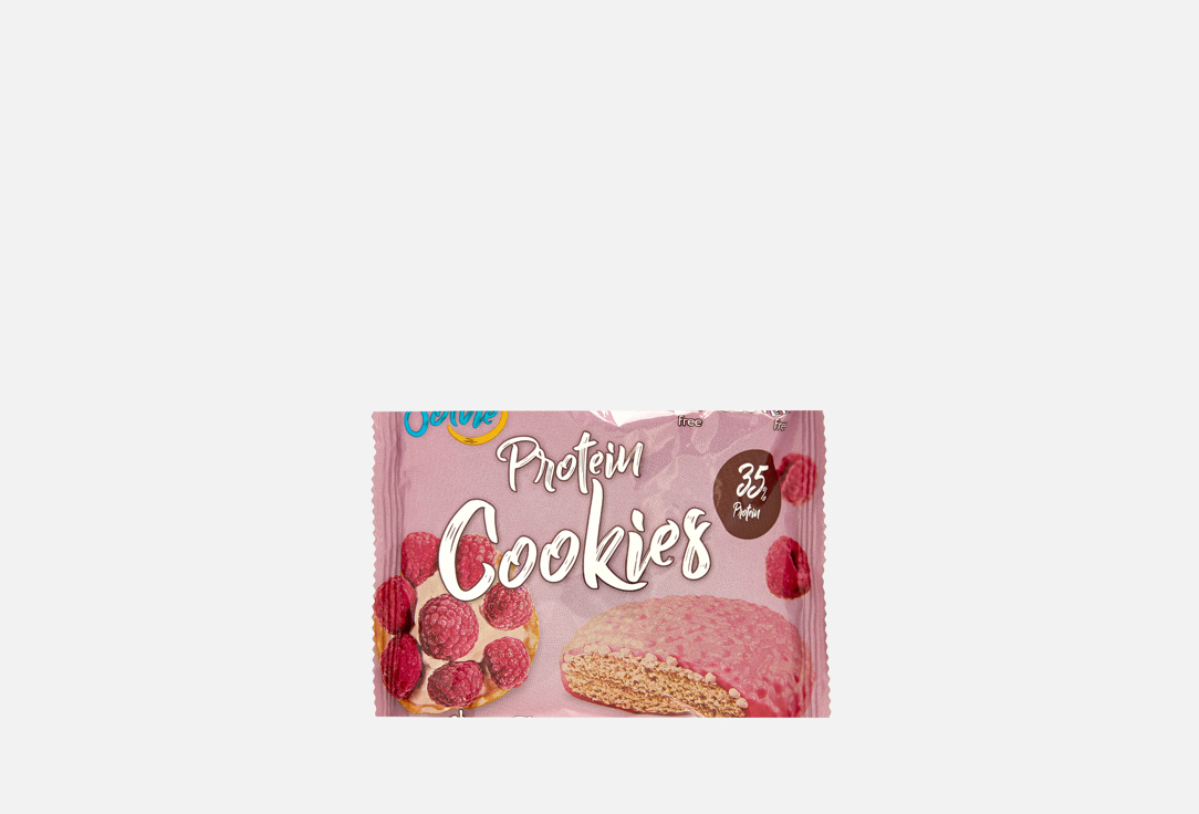 Изображение товара Протеиновое печенье Solvie малиновый чизкейк