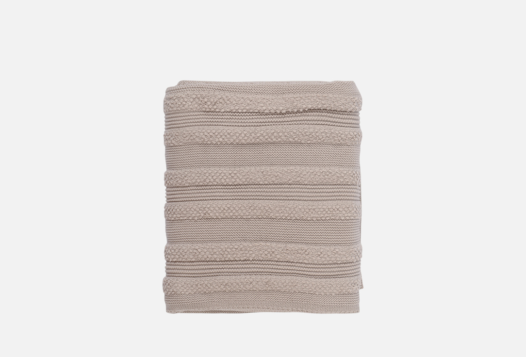 

Плед TKANO, Серый, Essential, светло-серый, 130х170 см 1 шт