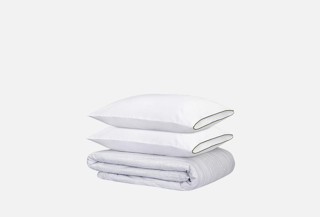 Изображение товара Комплект постельного белья Tkano Meditation 1.5-спальный хлопок Olive