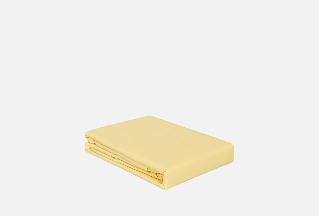 Изображение товара Простыня на резинке Tkano Essential, светло-желтый, 180х200