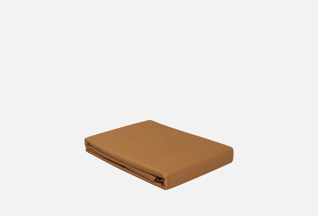 Изображение товара Простыня на резинке Tkano Meditation, caramel, 160х200