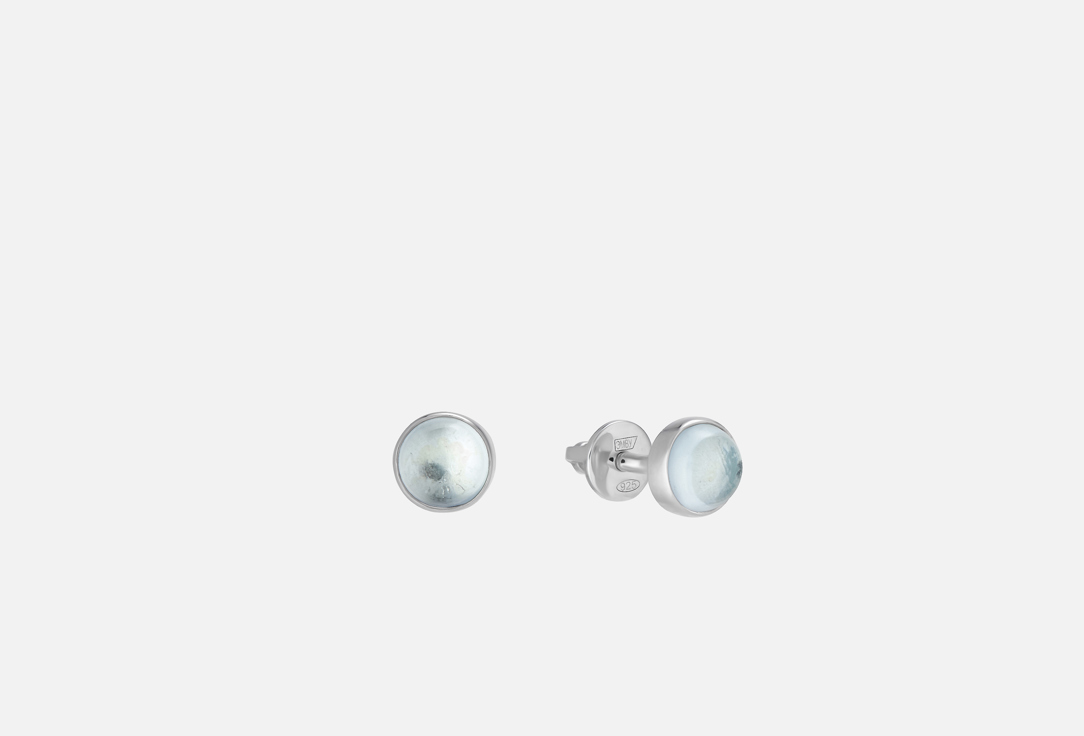 

Пусеты серебряные LETOBJ, Topaz 2 шт