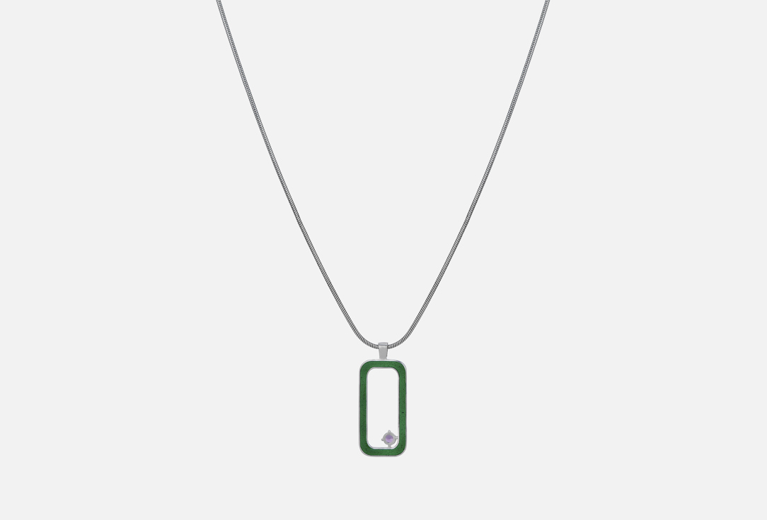 Изображение товара Подвеска серебряная LETObj OVAL with chain