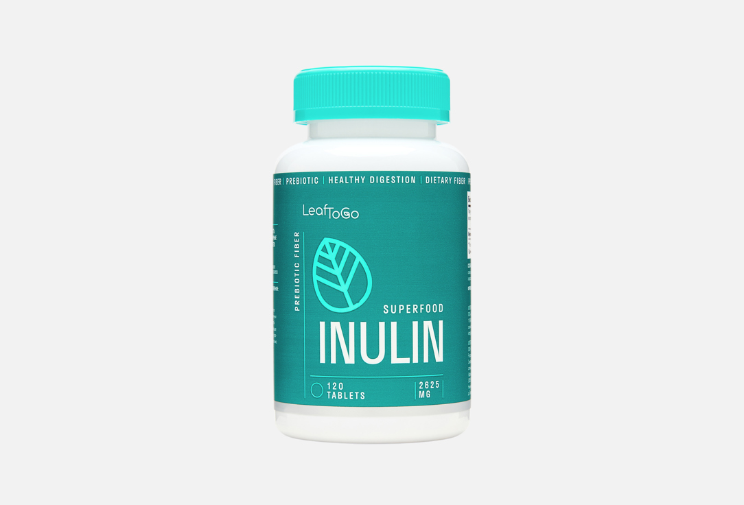 

Инулин LEAFTOGO, 2625 мг в таблетках 120 шт