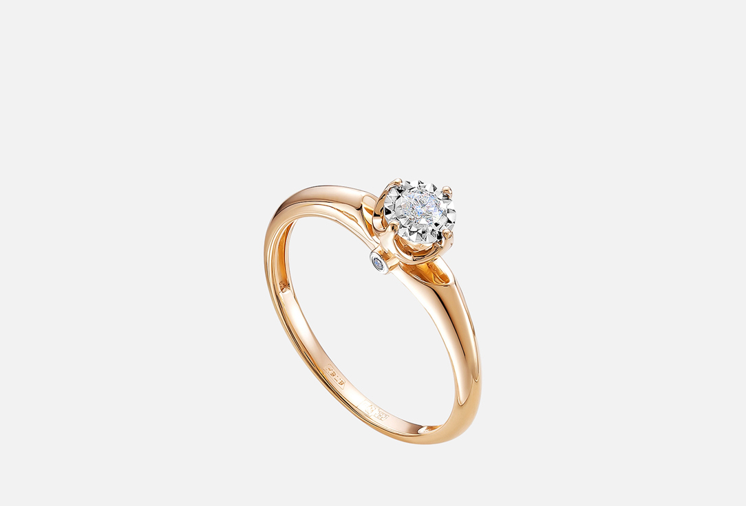 Изображение товара Кольцо Золотое Vesna Jewelry с бриллиантами 585 пробы для женщин