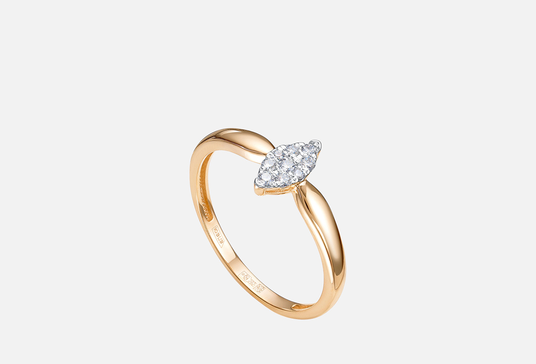 Изображение товара Кольцо из золота с бриллиантами Vesna Jewelry 585 пробы для женщин