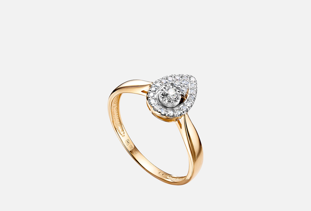 Изображение товара Кольцо Золотое Vesna Jewelry с бриллиантами для женщин