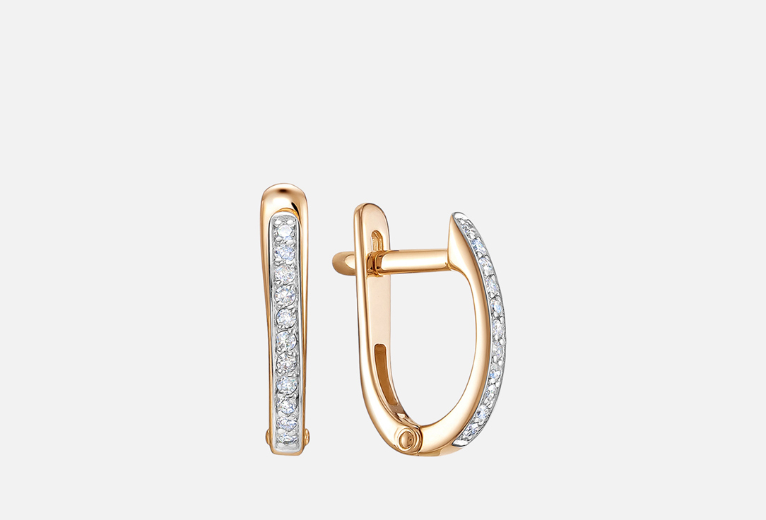 

Серьги Золотые VESNA JEWELRY, Бриллиант 2 шт