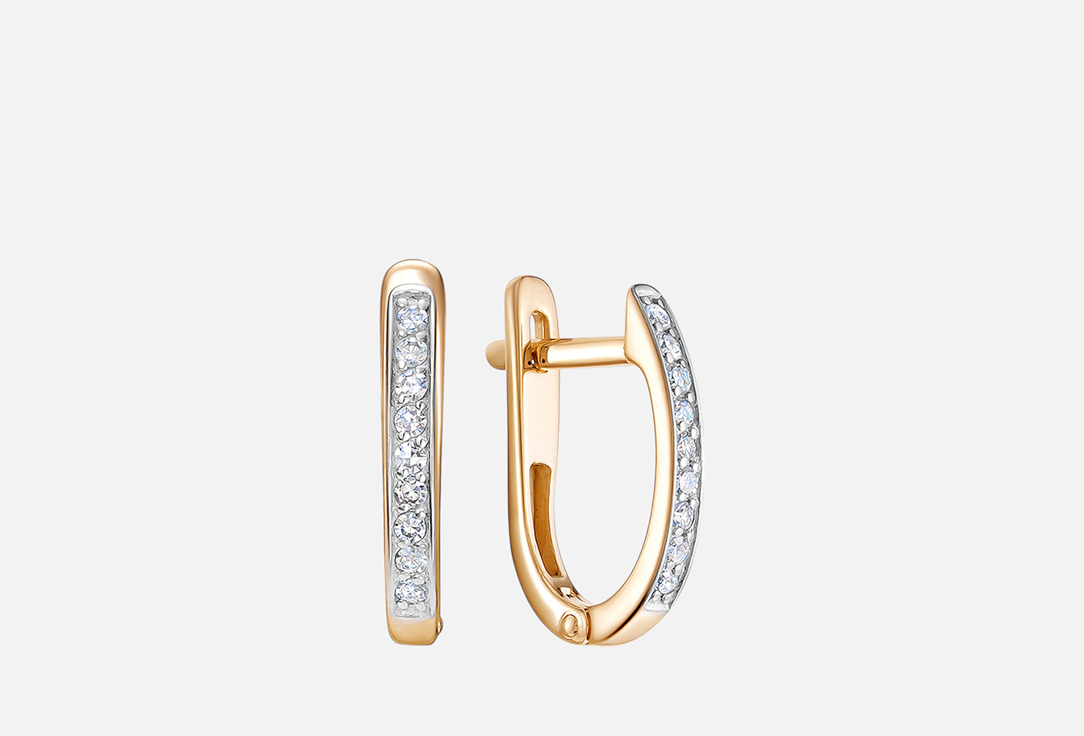 

Серьги Золотые VESNA JEWELRY, Бриллиант 2 шт