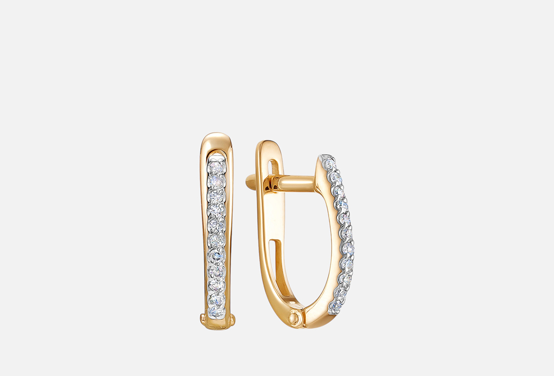 

Серьги Золотые VESNA JEWELRY, Бриллиант 2 шт
