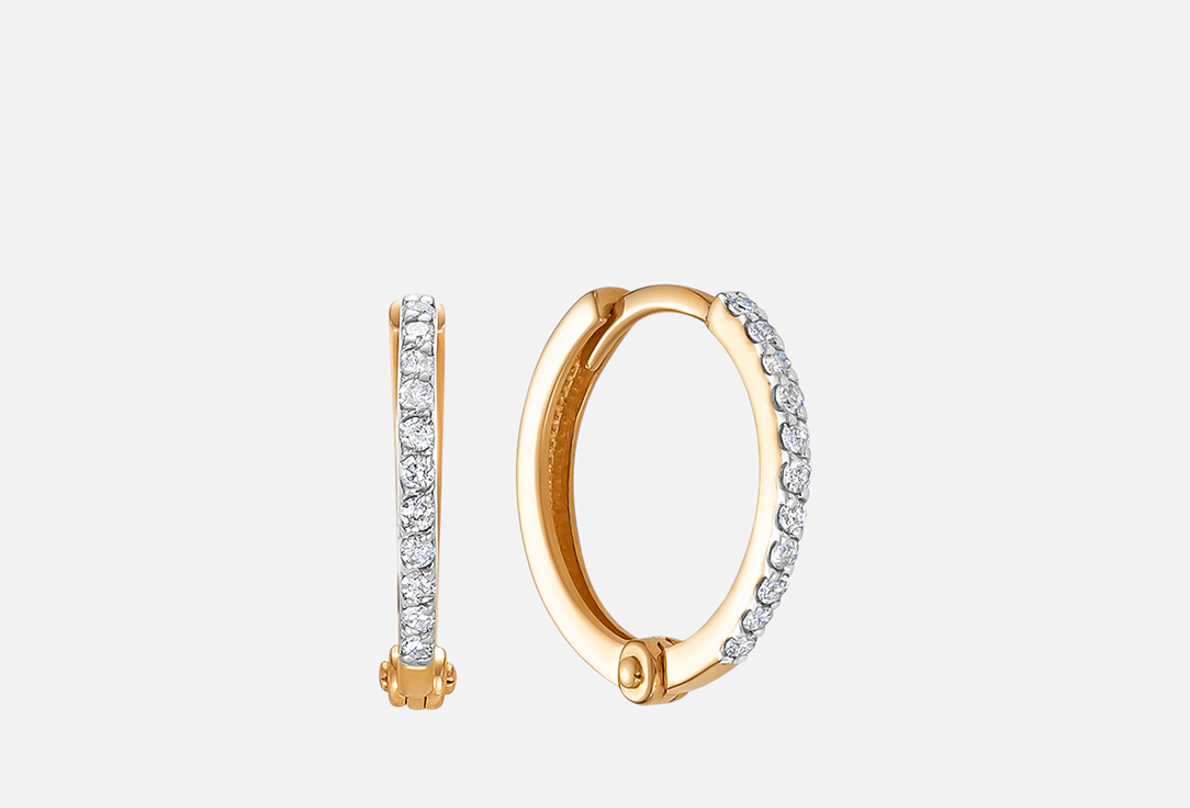 

Серьги Золотые VESNA JEWELRY, Бриллиант 2 шт