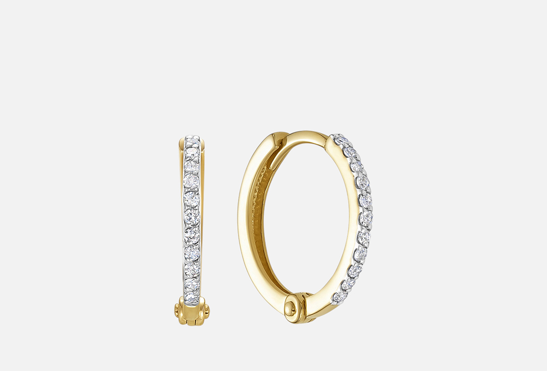 

Серьги Золотые VESNA JEWELRY, Бриллиант 2 шт