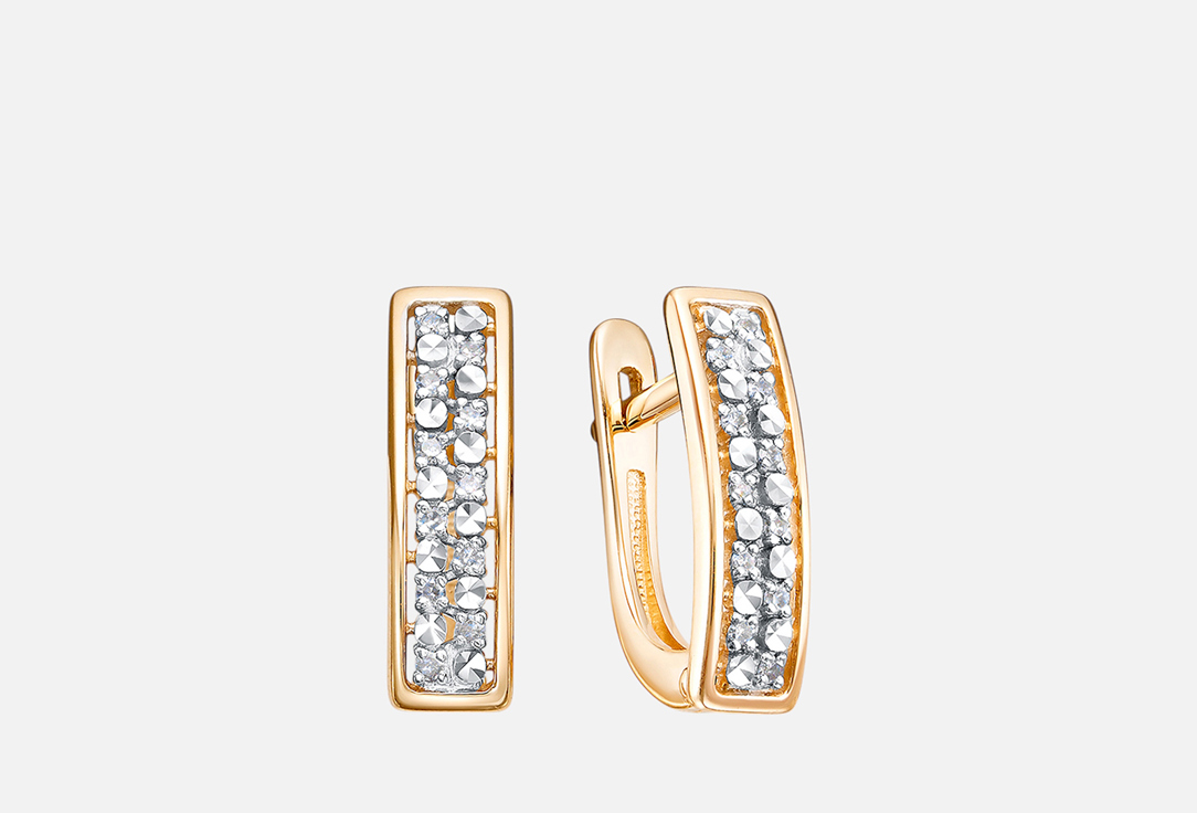 

Серьги Золотые VESNA JEWELRY, Бриллиант 2 шт