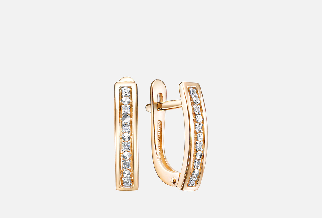 

Серьги Золотые VESNA JEWELRY, Бриллиант 2 шт