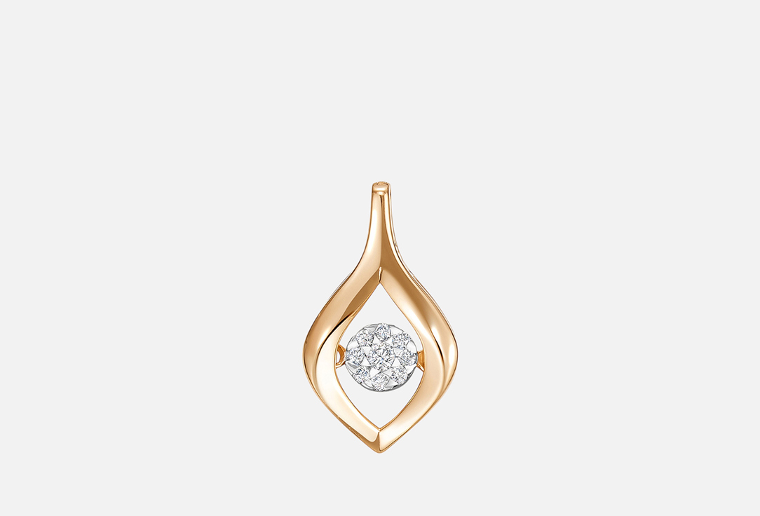 Изображение товара Подвеска из золота с бриллиантами Vesna Jewelry 585 пробы для женщин