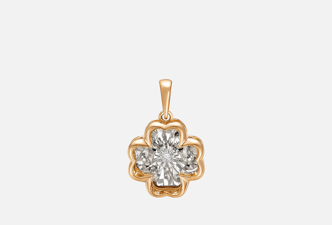 Изображение товара Подвеска из золота с бриллиантом Vesna Jewelry 585 пробы