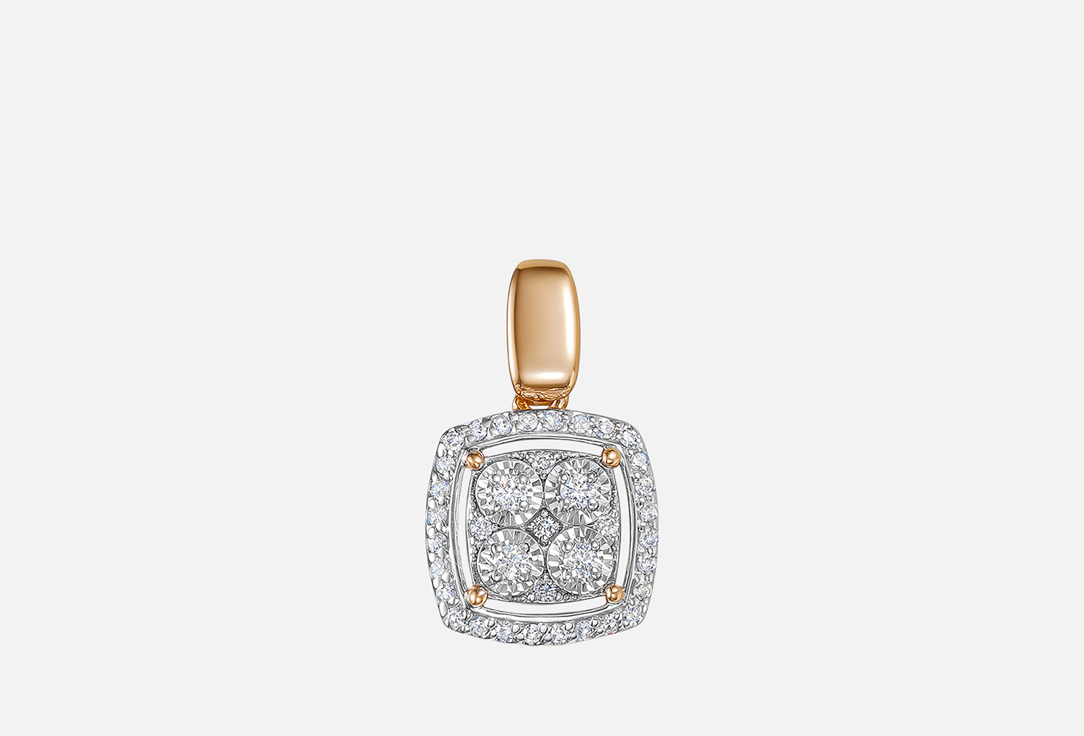 Изображение товара Подвеска из золота с бриллиантами 37 вставок 585 пробы