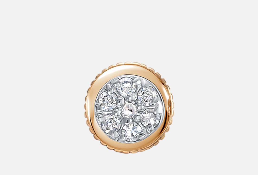 Изображение товара Моносерьга золотая Vesna Jewelry Бриллиант