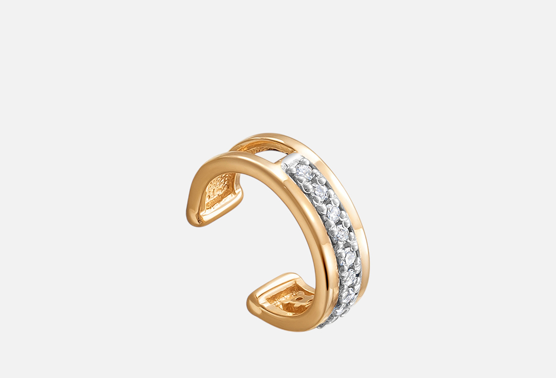 

Кафф золотой VESNA JEWELRY, Бриллиант 1 шт
