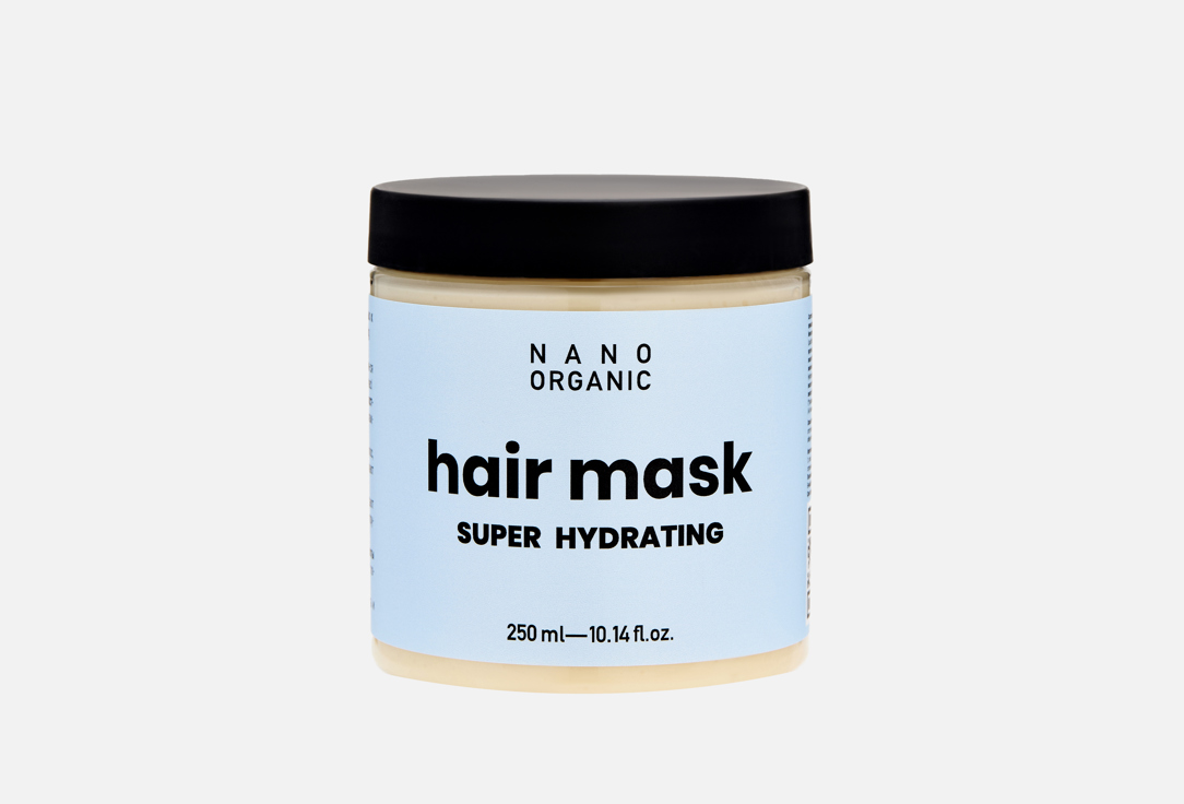 Изображение товара Маска для волос Nano Organic Super Hydrating 250 мл для увлажнения и укрепления