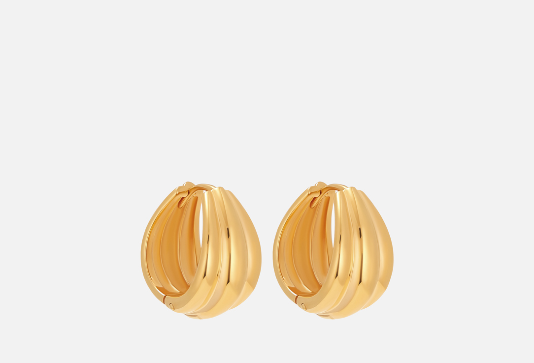 Изображение товара Серьги-кольца серебряные The very thing Pompeo