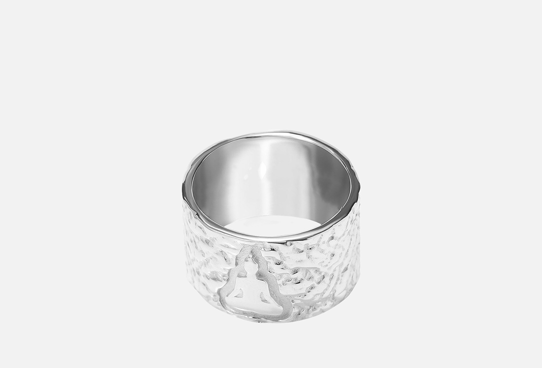 Изображение товара Кольцо серебряное Aura Jewelry мятое Будда