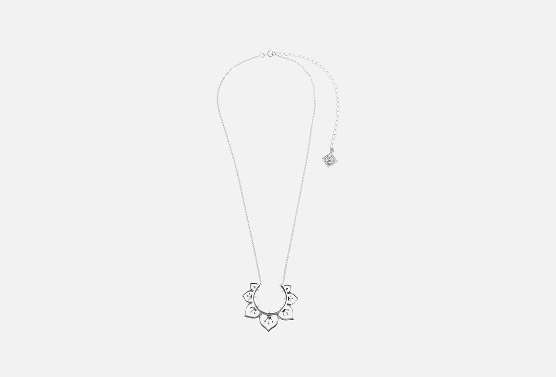 Изображение товара Колье Серебряное Aura Jewelry Лотос Флеш