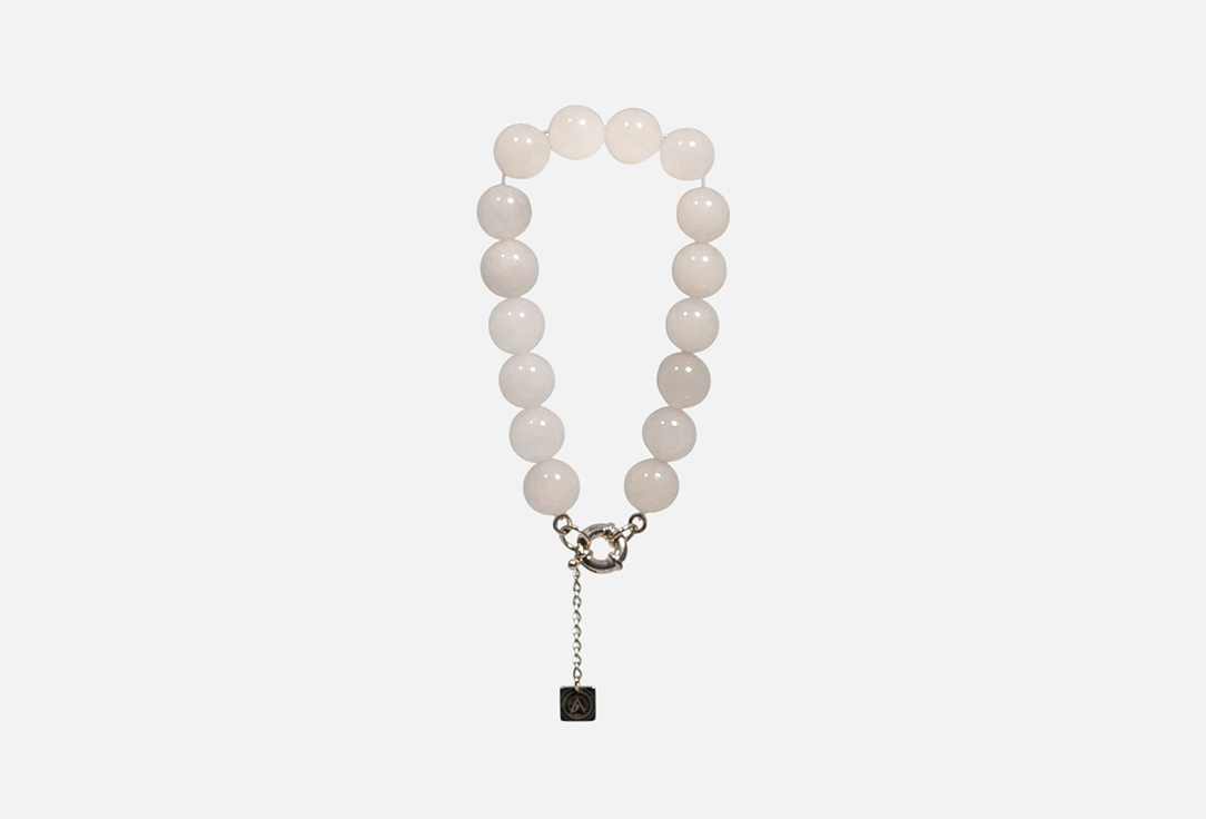 Изображение товара Браслет Серебряный Aura Jewelry розовый кварц