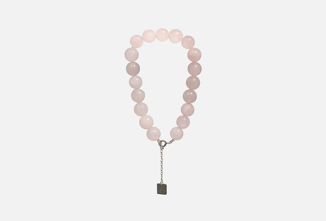 Изображение товара Браслет Серебряный Aura Jewelry розовый кварц