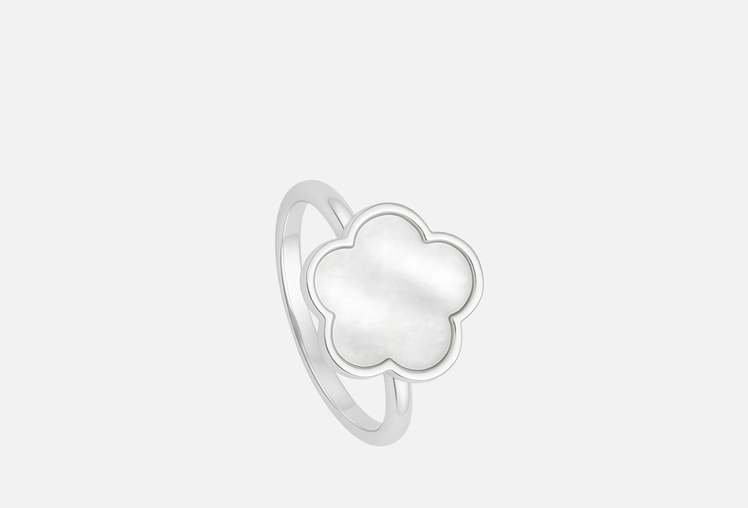 Изображение товара Кольцо серебряное The Reason Flower with mother of pearl S