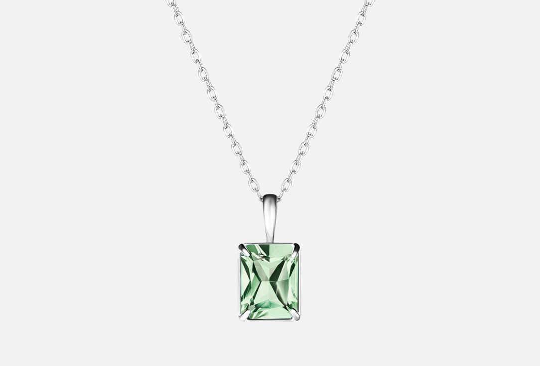 Изображение товара Колье серебряное The Reason Perfect with green amethyst