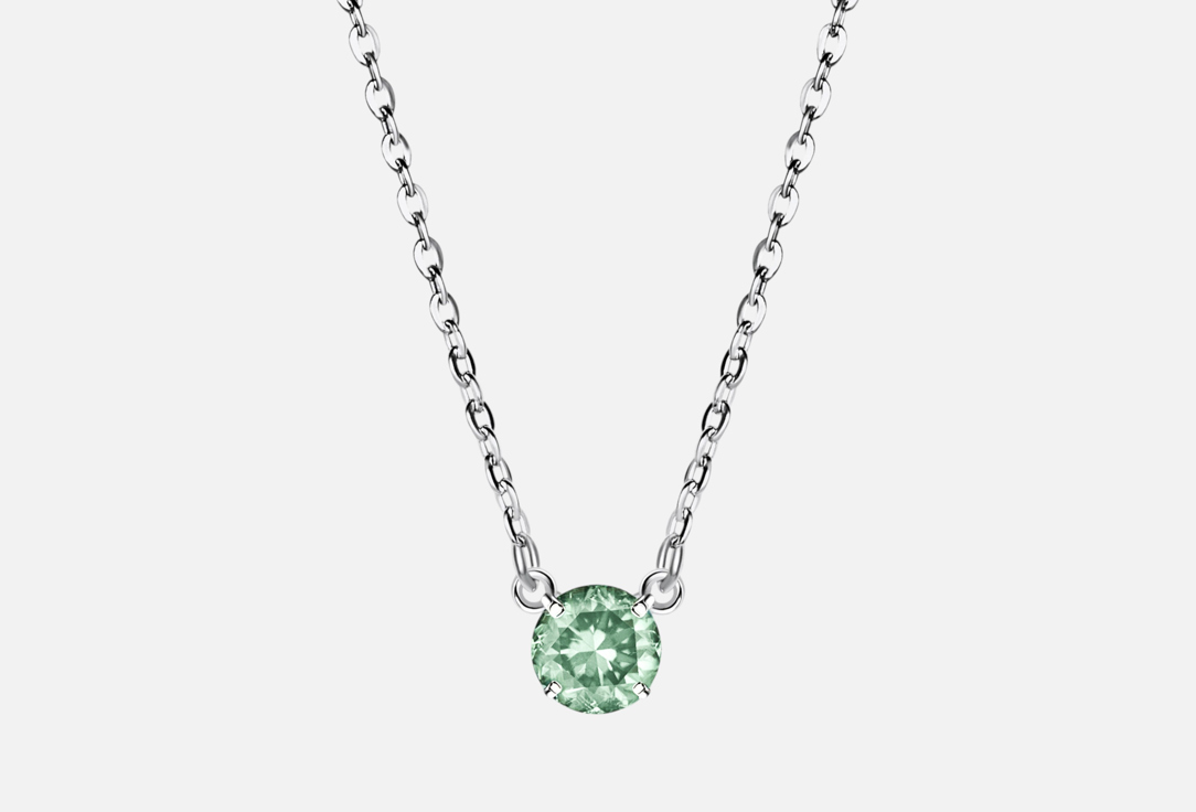 

Колье серебряное THE REASON, Waltz with green amethyst 1 шт